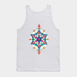 Bohemian Kilim Diamond Tank Top